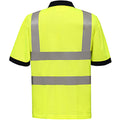 Hi-Vis Yellow - Lifestyle - Yoko Hi-Vis Short Sleeve Polo Shirt - Mens Workwear
