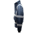 Navy Blue - Lifestyle - Yoko Mens Hi-Vis Bomber Jacket