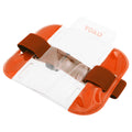 Floro Orange - Front - Yoko ID Armbands - Accessories