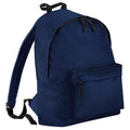 French Navy - Front - Bagbase Fashion Backpack - Rucksack (18 Litres)