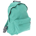 Mint-Light Grey - Front - Bagbase Fashion Backpack - Rucksack (18 Litres)
