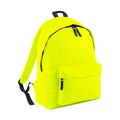 Fluoresent Yellow - Front - Bagbase Fashion Backpack - Rucksack (18 Litres)
