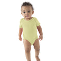 Soft Yellow - Back - Babybugz Baby Bodysuit - Baby And Toddlerwear