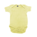 Soft Yellow - Front - Babybugz Baby Bodysuit - Baby And Toddlerwear