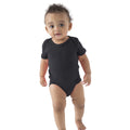 Organic Black - Back - Babybugz Baby Bodysuit - Baby And Toddlerwear