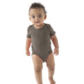 Organic Camouflage Green - Back - Babybugz Baby Bodysuit - Baby And Toddlerwear