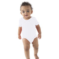 Organic White - Back - Babybugz Baby Bodysuit - Baby And Toddlerwear