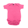 Organic Fuchsia - Front - Babybugz Baby Bodysuit - Baby And Toddlerwear