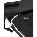 Black-White - Lifestyle - Bagbase Retro Adjustable Messenger Bag (12 Litres)