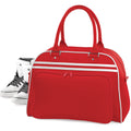 Classic Red-White - Back - Bagbase Retro Bowling Bag (23 Litres)