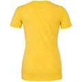 Yellow - Back - Bella Ladies-Womens The Favourite Tee Short Sleeve T-Shirt