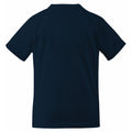 Deep Navy - Back - Fruit Of The Loom Childrens Unisex Performance Sportswear T-Shirt