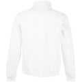 White - Back - Fruit Of The Loom Mens Sweatshirt Jacket