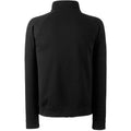 Black - Back - Fruit Of The Loom Mens Sweatshirt Jacket