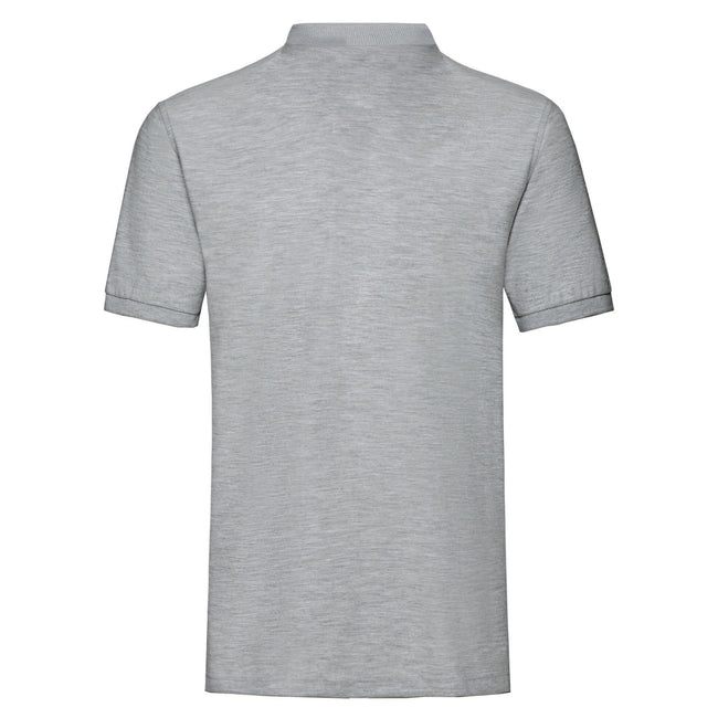 Athletic Heather - Back - Fruit Of The Loom Premium Mens Short Sleeve Polo Shirt