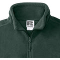Bottle Green - Lifestyle - Russell Mens 1-4 Zip Outdoor Fleece Top