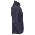 French Navy - Side - Russell Mens 1-4 Zip Outdoor Fleece Top