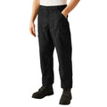 Black - Front - Regatta Mens New Lined Action Trouser (Short) - Pants