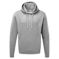 Light Oxford - Front - Russell Mens Authentic Hooded Sweatshirt - Hoodie
