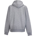 Light Oxford - Side - Russell Mens Authentic Hooded Sweatshirt - Hoodie