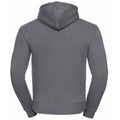 Convoy Grey - Back - Russell Mens Authentic Hooded Sweatshirt - Hoodie