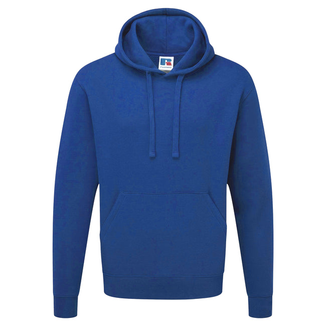 Bright Royal - Front - Russell Mens Authentic Hooded Sweatshirt - Hoodie