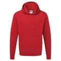 Classic Red - Front - Russell Mens Authentic Hooded Sweatshirt - Hoodie
