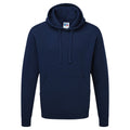 French Navy - Front - Russell Mens Authentic Hooded Sweatshirt - Hoodie