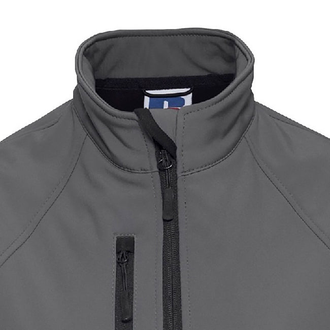 Titanium - Lifestyle - Russell Ladies-Womens Soft Shell Breathable Gilet Jacket