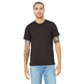 Dark Grey - Side - Canvas Unisex Jersey Crew Neck T-Shirt - Mens Short Sleeve T-Shirt
