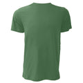 Heather Forest - Back - Canvas Unisex Jersey Crew Neck T-Shirt - Mens Short Sleeve T-Shirt
