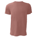 Mauve - Back - Canvas Unisex Jersey Crew Neck T-Shirt - Mens Short Sleeve T-Shirt