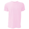 Soft Pink - Front - Canvas Unisex Jersey Crew Neck T-Shirt - Mens Short Sleeve T-Shirt