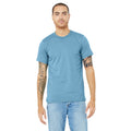 Heather Mint - Side - Canvas Unisex Jersey Crew Neck T-Shirt - Mens Short Sleeve T-Shirt
