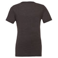 Dark Heather - Back - Canvas Unisex Jersey Crew Neck T-Shirt - Mens Short Sleeve T-Shirt