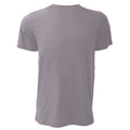 Storm Grey - Back - Canvas Unisex Jersey Crew Neck T-Shirt - Mens Short Sleeve T-Shirt