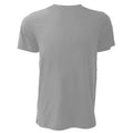 Athletic Heather - Back - Canvas Unisex Jersey Crew Neck T-Shirt - Mens Short Sleeve T-Shirt