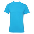Aqua Blue - Back - Canvas Unisex Jersey Crew Neck T-Shirt - Mens Short Sleeve T-Shirt