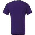 Team Purple - Back - Canvas Unisex Jersey Crew Neck T-Shirt - Mens Short Sleeve T-Shirt