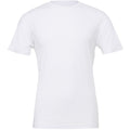 White - Front - Canvas Unisex Jersey Crew Neck T-Shirt - Mens Short Sleeve T-Shirt