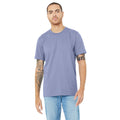 Lavender Blue - Side - Canvas Unisex Jersey Crew Neck T-Shirt - Mens Short Sleeve T-Shirt