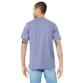 Lavender Blue - Lifestyle - Canvas Unisex Jersey Crew Neck T-Shirt - Mens Short Sleeve T-Shirt