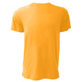 Yellow - Back - Canvas Unisex Jersey Crew Neck T-Shirt - Mens Short Sleeve T-Shirt