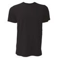 Vintage Black - Front - Canvas Unisex Jersey Crew Neck T-Shirt - Mens Short Sleeve T-Shirt