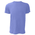 Heather Deep Teal - Back - Canvas Unisex Jersey Crew Neck T-Shirt - Mens Short Sleeve T-Shirt
