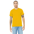 Gold - Side - Canvas Unisex Jersey Crew Neck T-Shirt - Mens Short Sleeve T-Shirt
