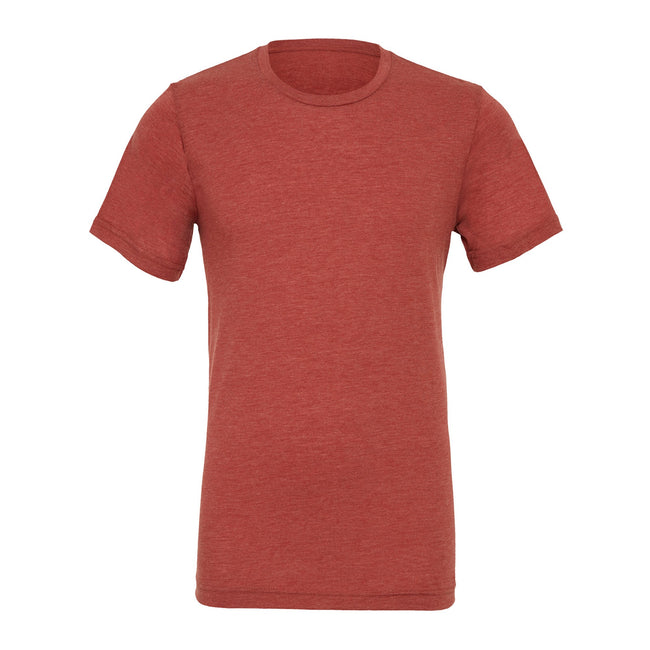 Clay Triblend - Front - Canvas Triblend Crew Neck T-Shirt - Mens Short Sleeve T-Shirt