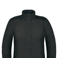 Black - Back - B&C Womens-Ladies Premium Real+ Windproof Waterproof Thermo-Isolated Jacket