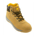 Tan - Back - Delta Plus Unisex Nubuck Leather Hiker Safety Boots