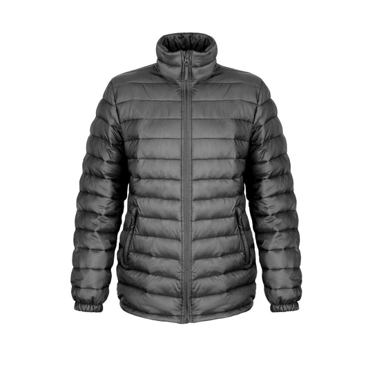 Black - Front - Result Ladies-Womens Ice Bird Padded Jacket (Water Repellent & Windproof)